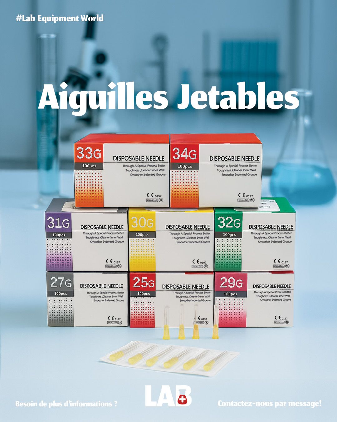 AIGUILLES DE MÉSOTHÉRAPIE