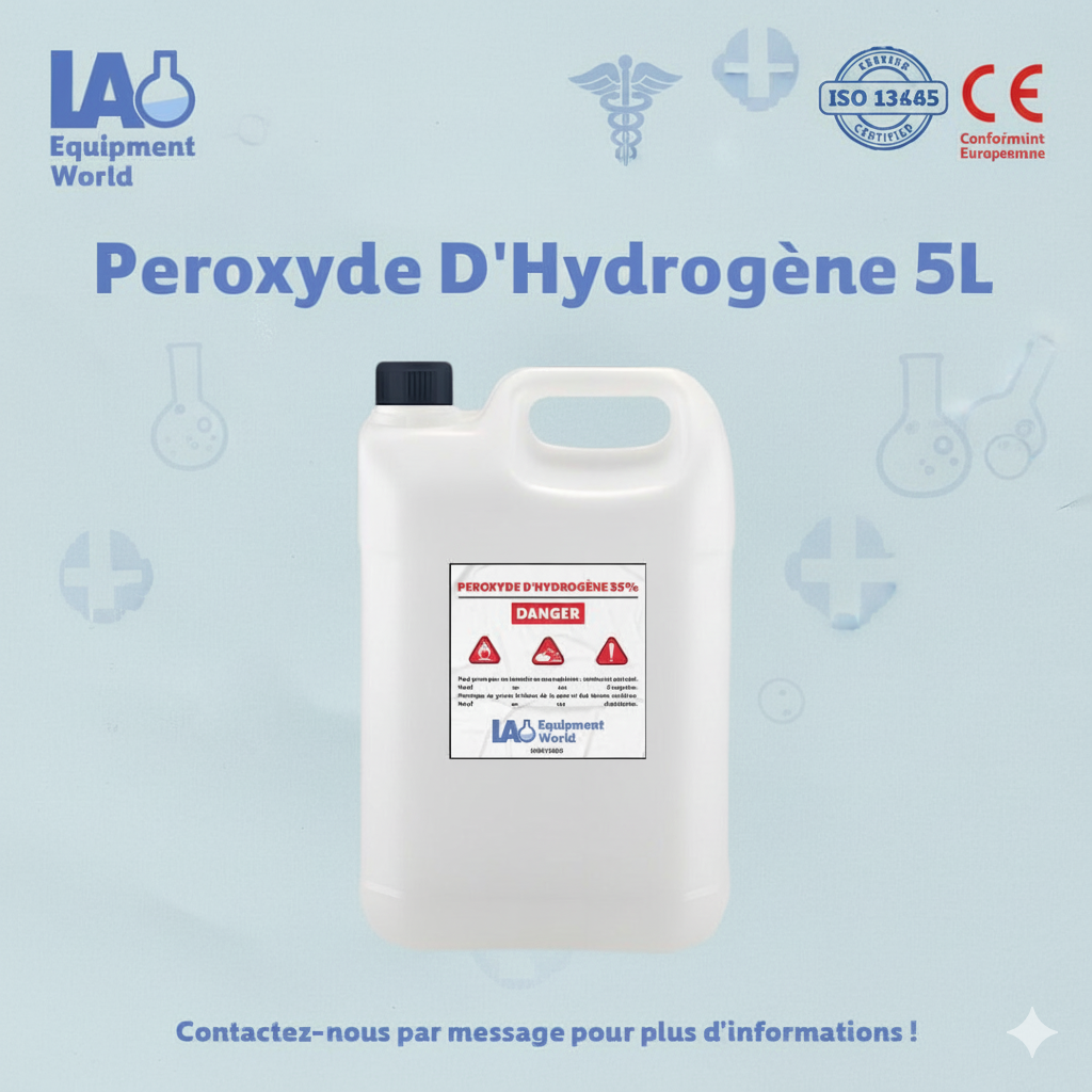 5L Peroxyde d'Hydrogène (H₂O₂)   35%